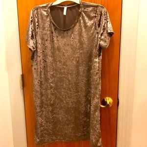 Never worn velour tunic